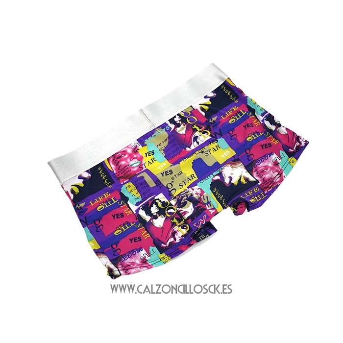 Boxer Calvin Klein Hombre 365 Prints Colors Fucsia